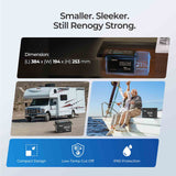 Renogy Core - 12V 200Ah Lithium Iron Phosphate Battery w/ Bluetooth