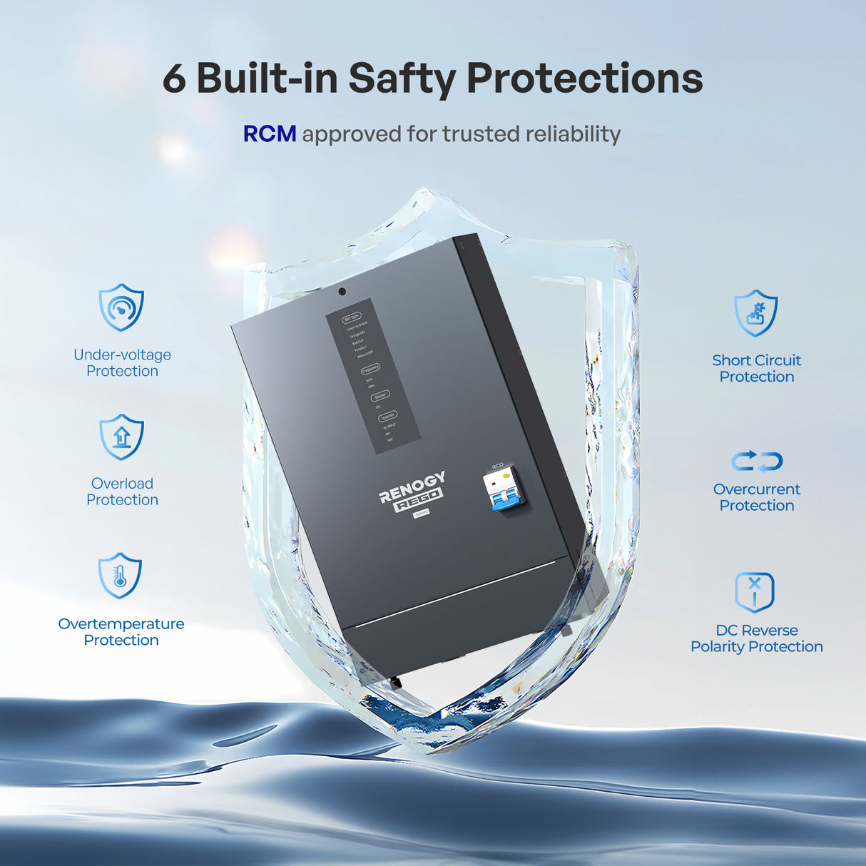 REGO 12V 3000W HF Inverter charger