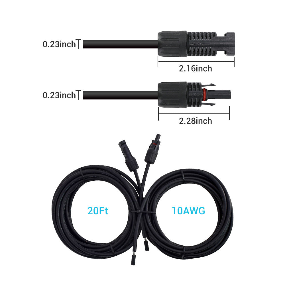 solar adaptor cables