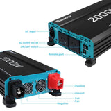 2000W 12V to 230V/240V Pure Sine Wave Inverter (with UPS Function)