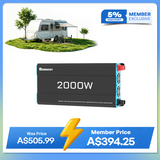 1000W/2000W/3000W 12V to 230V/240V Pure Sine Wave Inverter with UPS Transfer Switch