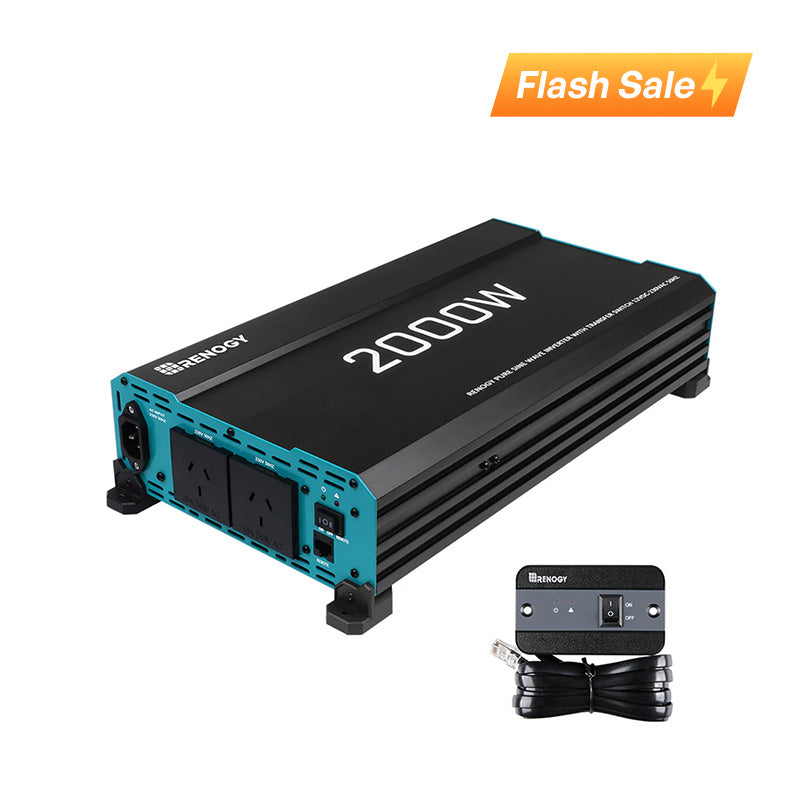 2000W 12V to 230V/240V Pure Sine Wave Inverter (with UPS Function)