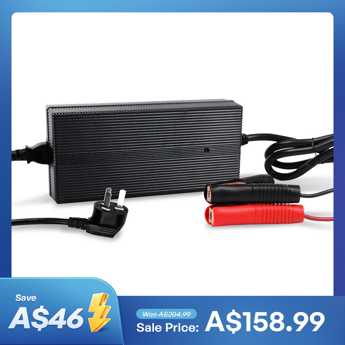 12V 20A AC to DC Lithium Iron Phosphate Battery Charger