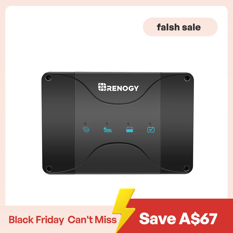 12V 30/50A DC-DC On-Board Battery Charger with MPPT