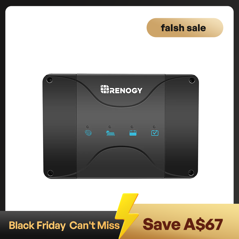 12V 30/50A DC-DC On-Board Battery Charger with MPPT