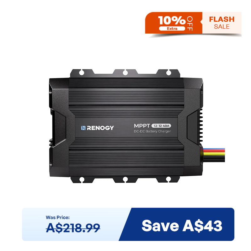 RENOGY 40A DC-DC Battery Charger with MPPT