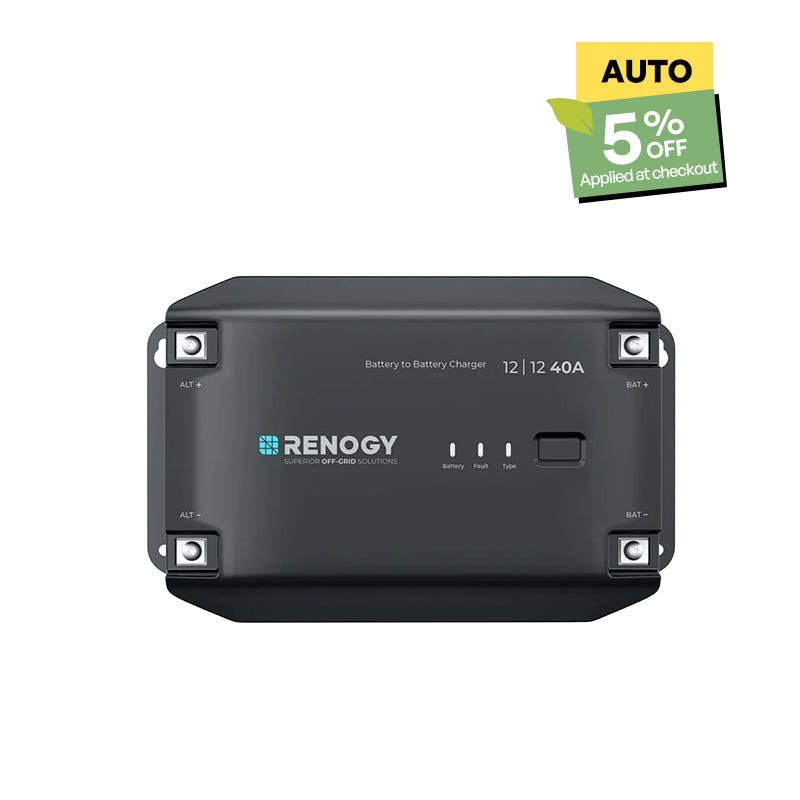 12V 20/40A DC to DC Battery Charger