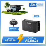 12V 30/50A DC-DC On-Board Battery Charger with MPPT