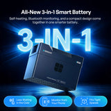 Reserve Mini Smart 12V 200Ah/300Ah LiFePO4 Battery | Renogy AU