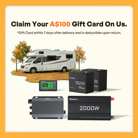 2.56kWh Off-Road 4WD Off-Grid Power Kit | 2000W Inverter, 50A DC-DC w/ MPPT, ShadowFlux Panels