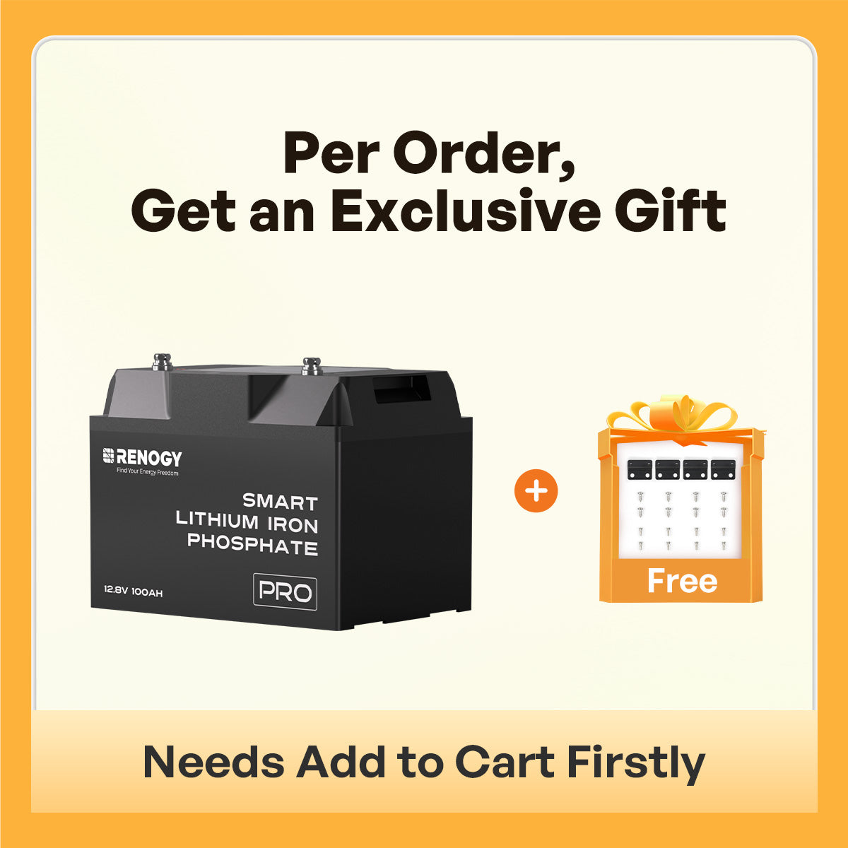 12V 100Ah Lithium Iron Phosphate Battery with Bluetooth & Self-Heating Function | Pro Series