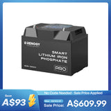 12V 100Ah Lithium Iron Phosphate Battery with Bluetooth & Self-Heating Function | Pro Series