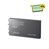 12.8V 104Ah Super Slim Slimline Lithium Iron Phosphate Battery | Rego Series