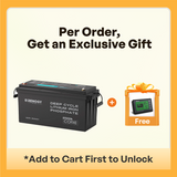 12V 200Ah Lithium Iron Phosphate Battery with Bluetooth | Core Series