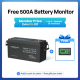 12V 200Ah Lithium Iron Phosphate Battery with Bluetooth | Core Series