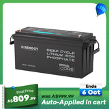 Renogy Core - 12V 200Ah Lithium Iron Phosphate Battery w/ Bluetooth