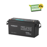 12V 200Ah Lithium Iron Phosphate Battery with Bluetooth | Core Series