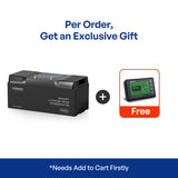 12V 200Ah Pro Deep Cycle Lithium Iron Phosphate Battery w/Bluetooth & Self-heating Function