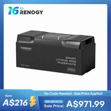 Pro - 12V 100/200Ah Smart Lithium Iron Phosphate Battery w/ Bluetooth & Self-Heating