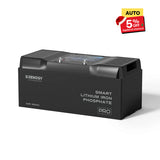 Pro - 12V 100/200Ah Smart Lithium Iron Phosphate Battery w/ Bluetooth & Self-Heating