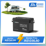 Mini Size 12.8V 300Ah LiFePO4 Lithium Battery w/ Low-Temperature Protection