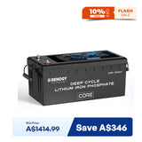 12V 300Ah Core Series Deep Cycle Lithium Iron Phosphate Battery w/Self-Heating
