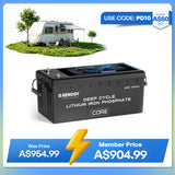 12V 300Ah Deep Cycle Lithium Iron Phosphate Battery w/Self-Heating | Core Series