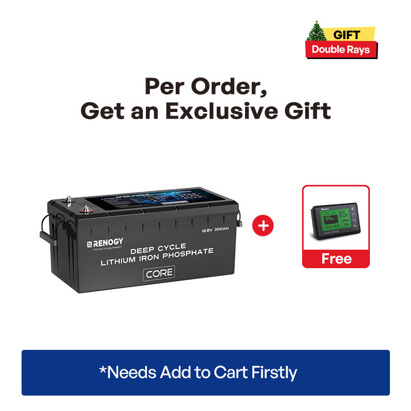 12V 300Ah Core Series Deep Cycle Lithium Iron Phosphate Battery w/Self-Heating