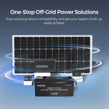 One-step Off-Grid Power Solution Renogy 12 Volt 300Ah Deep Cycle Lithium Iron Phosphate Battery