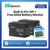 Renogy Core Mini 12.8V 300Ah Lithium Iron Phosphate Battery w/ Low-Temperature Protection