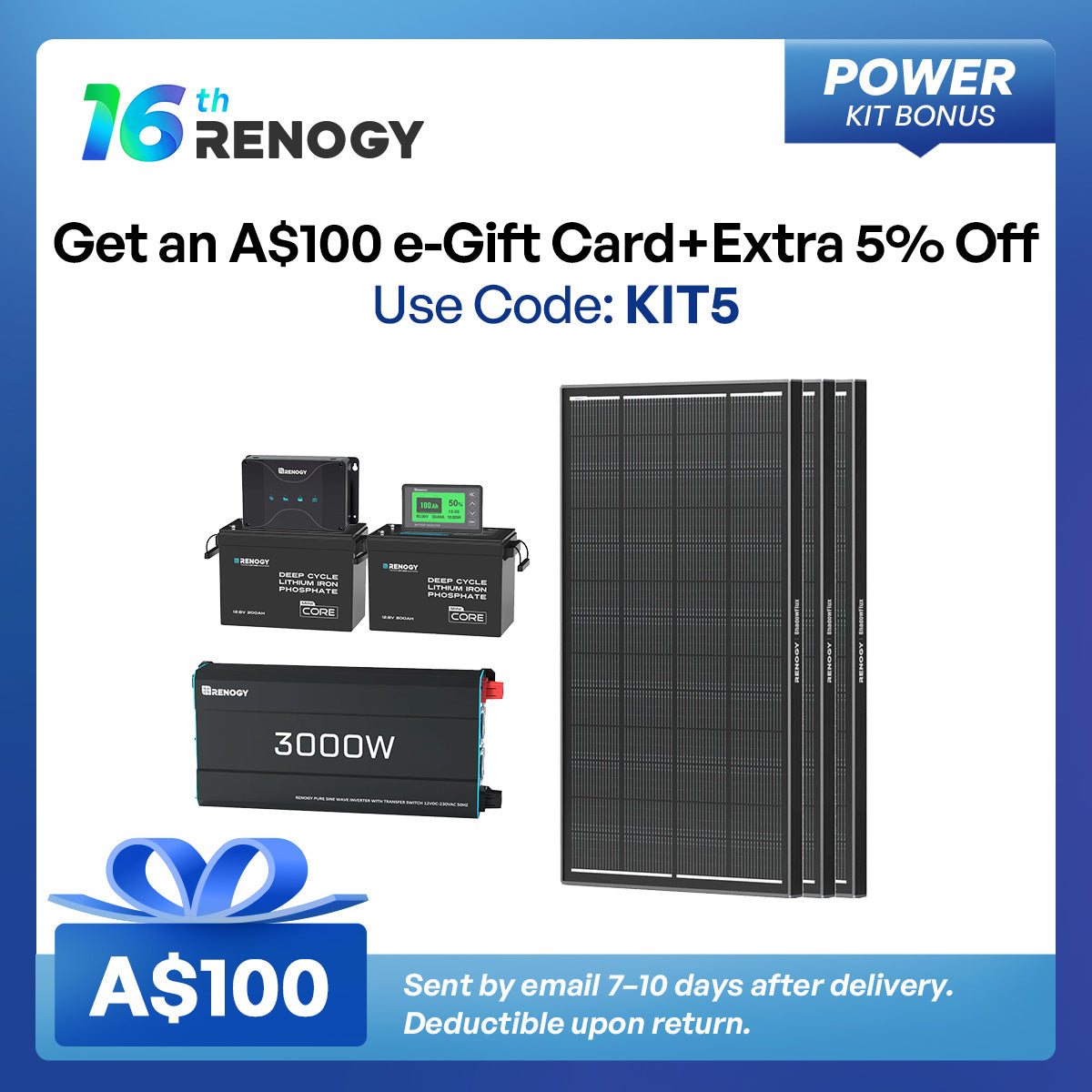 Renogy 400Ah Lithium Power Kit