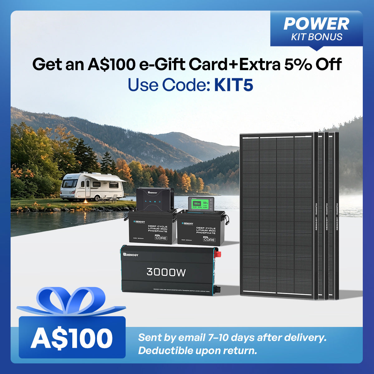 Renogy 400Ah Lithium Power Kit