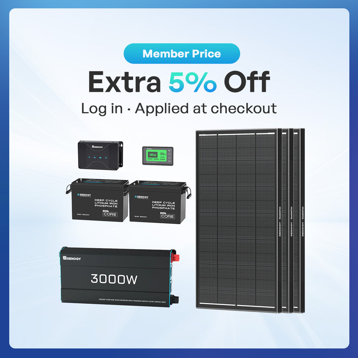 Renogy 400Ah Lithium Power Kit