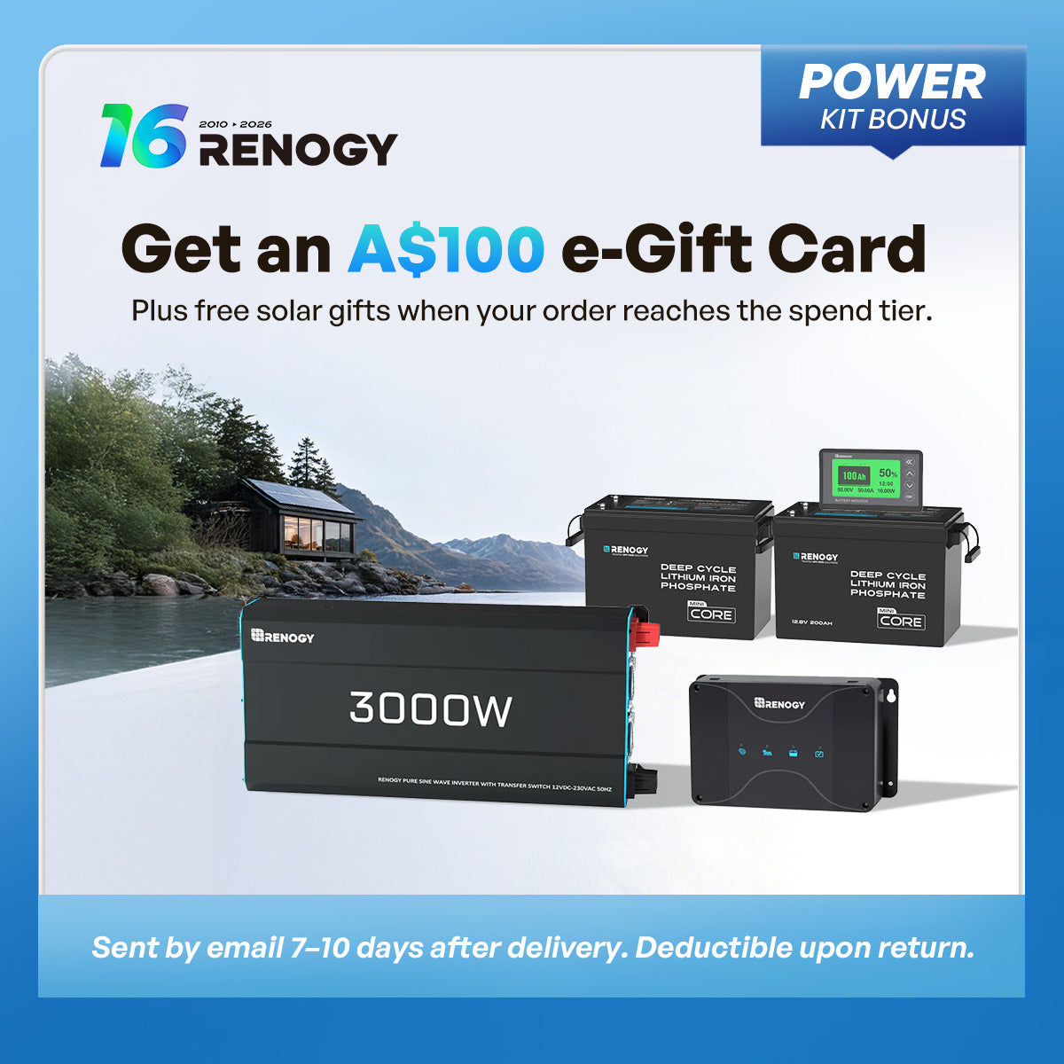 Renogy 400Ah Lithium Power Kit