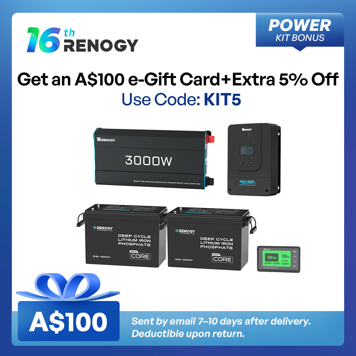 Renogy 400Ah Lithium Power Kit