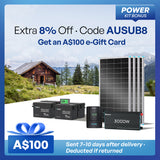 Renogy 10.24kWh Off-Grid Power Kit | 3000W Inverter, 60A MPPT