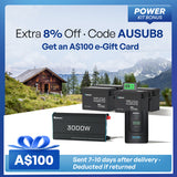 Renogy 10.24kWh Off-Grid Power Kit | 3000W Inverter, 60A MPPT
