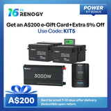 Renogy 10.24kWh Off-Grid Power Kit | 3000W Inverter, 60A MPPT