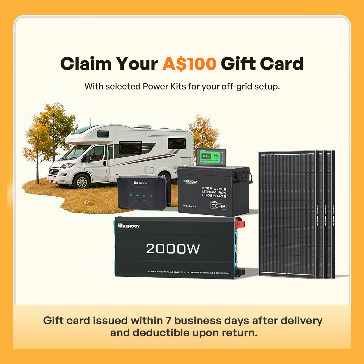 Renogy 300Ah Lithium Power Kit