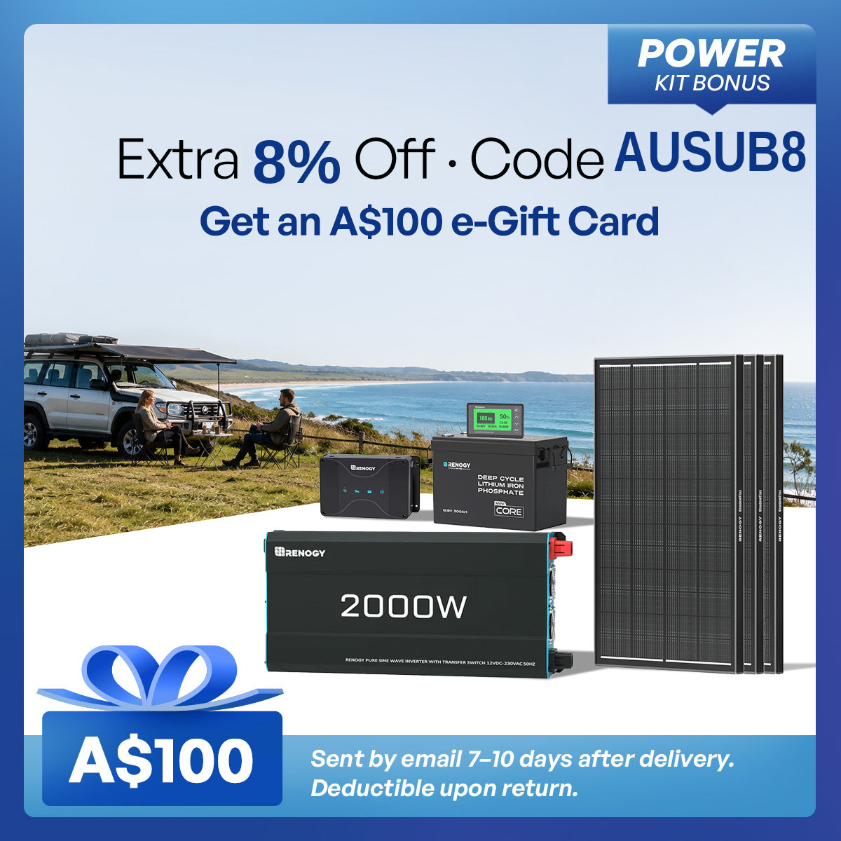 Renogy 300Ah Lithium Power Kit