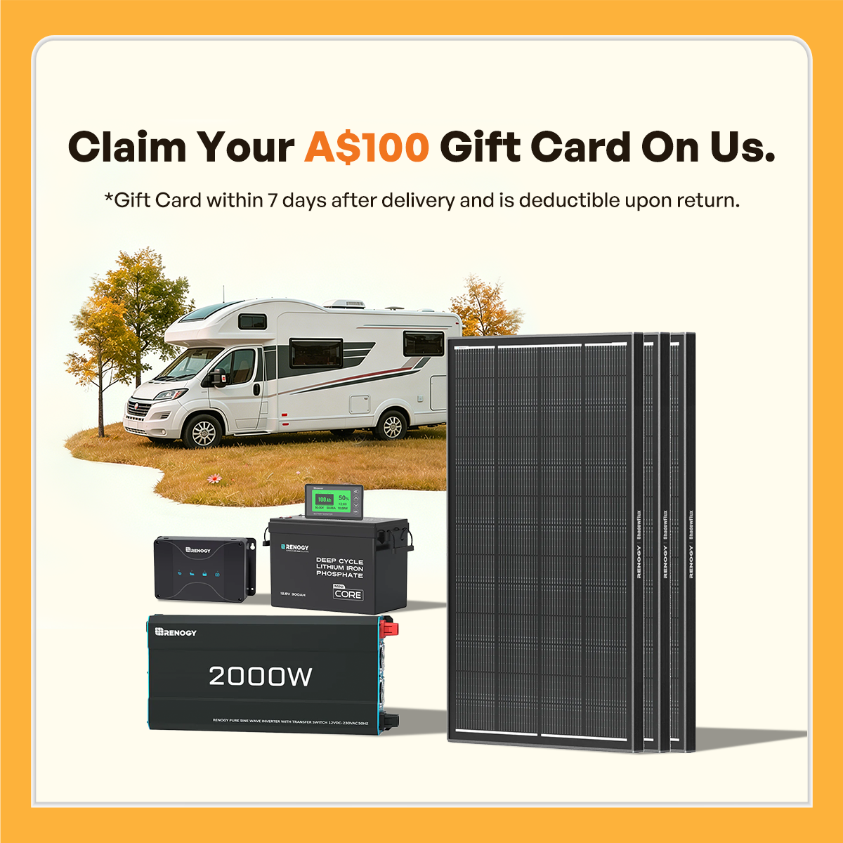 Renogy 300Ah Lithium Power Kit