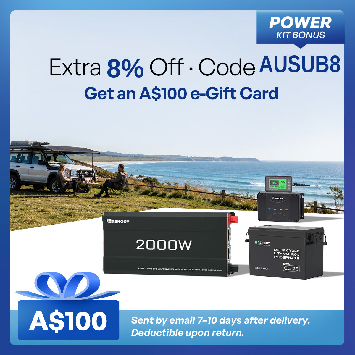 Renogy 300Ah Lithium Power Kit