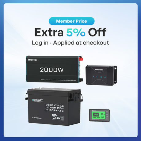 Renogy 300Ah Lithium Power Kit