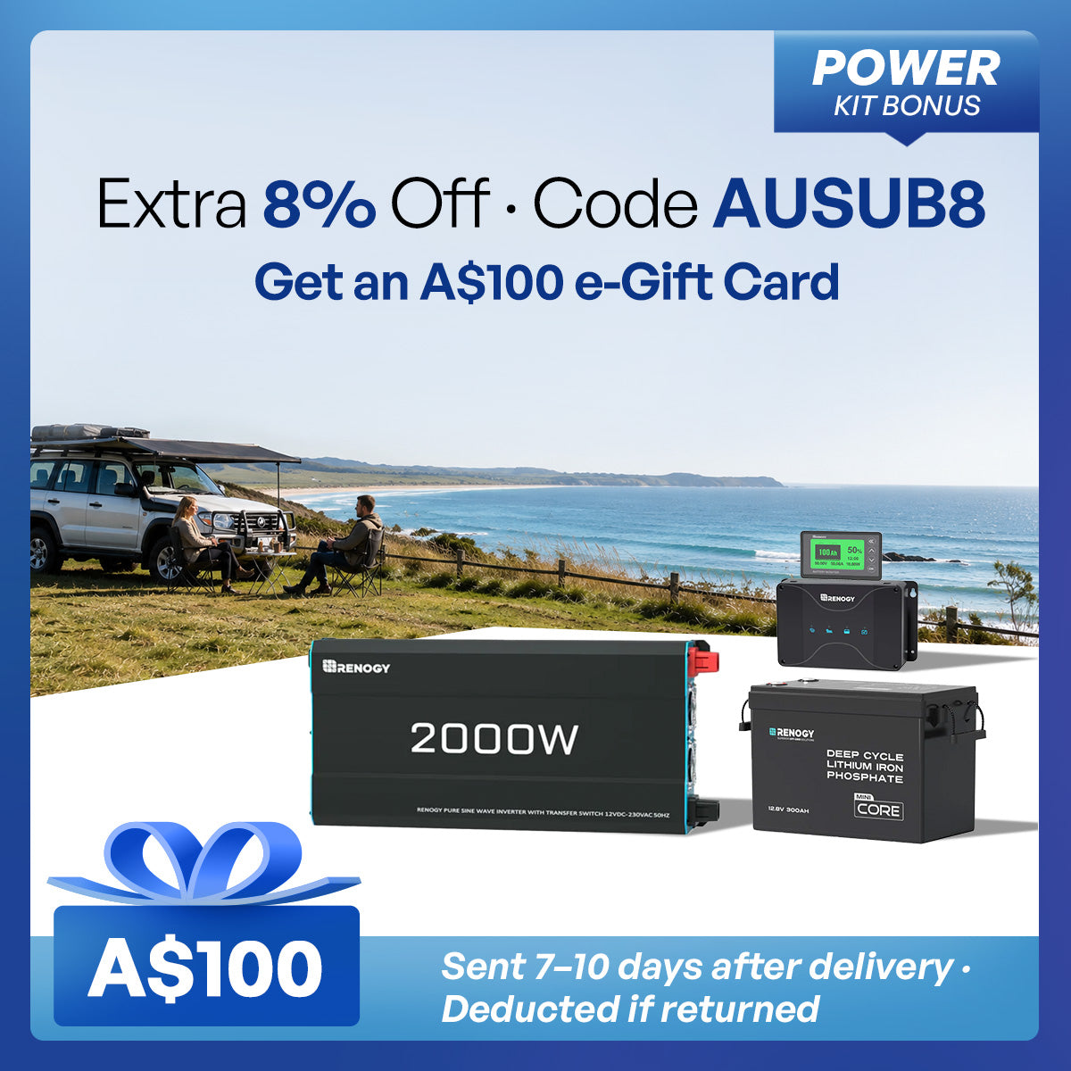 Renogy 300Ah Lithium Power Kit