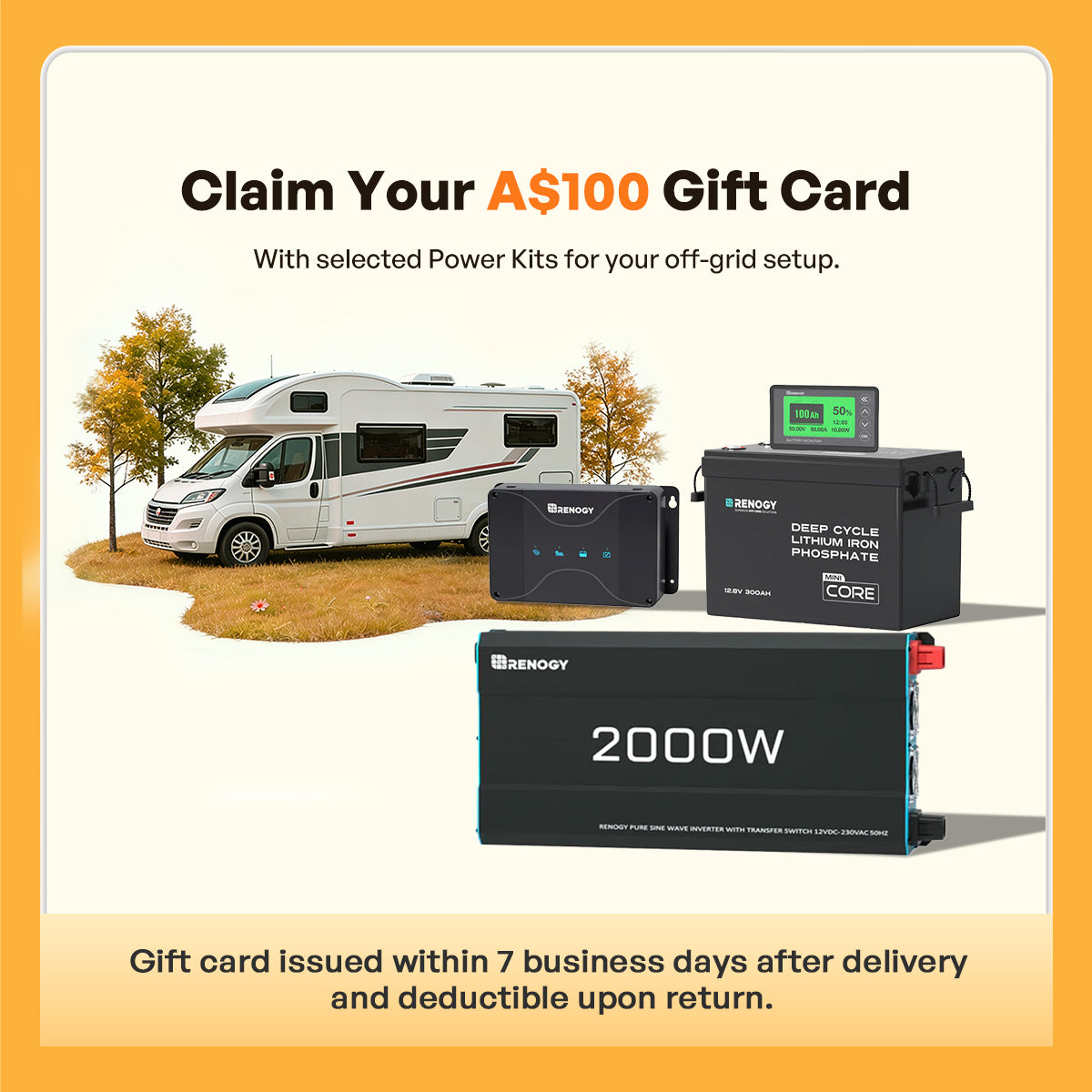 Renogy 300Ah Lithium Power Kit