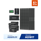 Renogy 15.36kWh Off-Grid Power Kit | 3000W Inverter, 60A MPPT