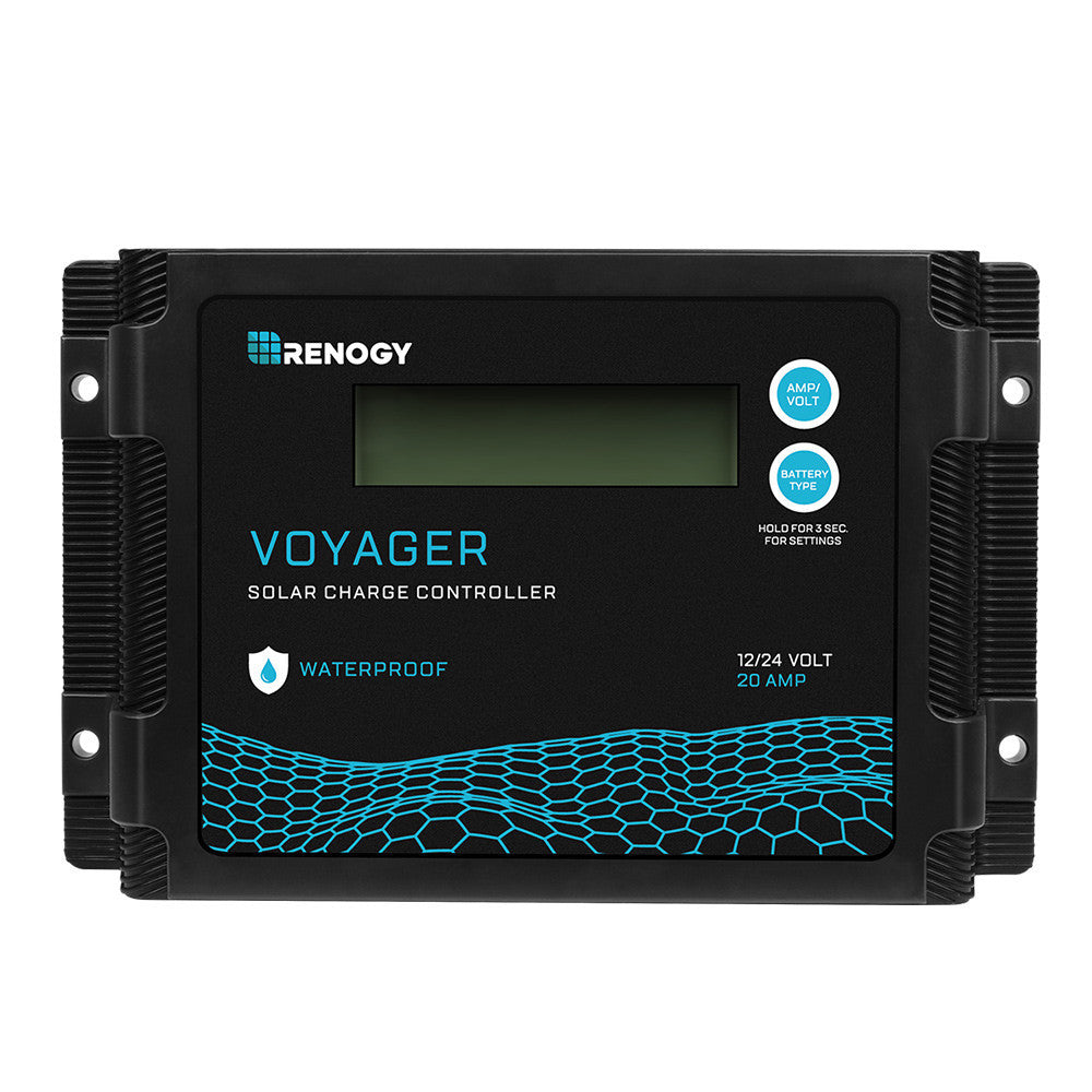 Voyager 20A PWM Waterproof Solar Charge Controller | Renogy Australia ...