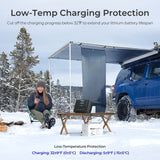 60 amp solar charge controller with low temperature protection