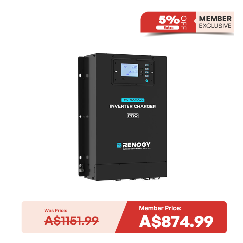 Renogy Pro 12V 3000W HF Inverter Charger