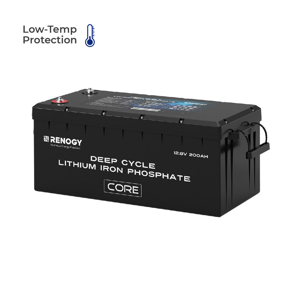 24V/48V 200Ah Core Series Deep Cycle Lithium Iron Phosphate Battery